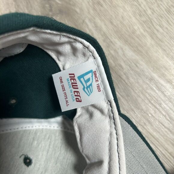 Vintage New Era Green Bay Packers Hat Snapback NFL Football Green Wool Blend Cap - Picture 4 of 9